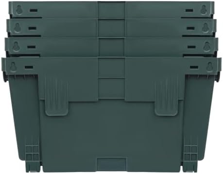 20Pack Vertical Wall Planter, 13 inch Wall Mounted Garden Planters, Stackable Wall Hanging Planter, Plastic Flower Pot with 4 Drainage Tray & 6.56FT Drainage Pipe for Indoor and Outdoor (Green) - Image 7