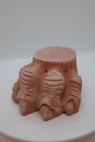 3 Pcs 4 Inch Terracotta Paw Pot Feet for Large Outdoor Planters - Image 2