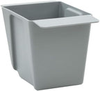 12 Pcs Light Grey Polypropylene Flower Boxes for Euro Pallet by Unknown
