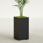 Greenline Alice Tall Rectangular Fiberglass Planter, Outdoor Planter Box - Image 2