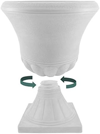 Arcadia Garden Products PSW DB51BK Hamilton Urn, 18 by 22", Black - Image 4