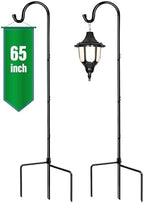 GOFORWILD 2 Pack 65 Inche Adjustable Shepherd Hooks for Outdoor by GOFORWILD