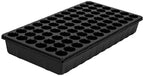 SUNPACK 21" x 11" Heavy Duty 72-Cell Circular Insert Tray, Black, 2.5" (Pack of 10) - Ideal for Greenhouses or Indoor Gardening - Holds Up to 72 Different Seeds - Image 3