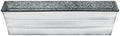 Achla Designs Galvanized Window Flower Box Planter-Cape Cod White-Small (22" L x 6" W x 5" H) by ACHLADesignsHomeGarden