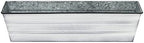 Achla Designs Galvanized Window Flower Box Planter-Cape Cod White-Small (22" L x 6" W x 5" H) by ACHLADesignsHomeGarden