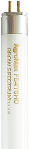 4-Pack 4 Foot (45.75") 6,400K Grow T5 Fluorescent Grow Light Bulbs - (4) F54T5HO Bulbs - Image 2