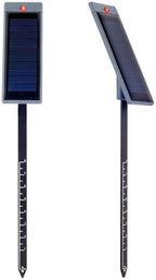GROW24 Solar Powered Soil Moisture Meter, 9 Inch Probe, Plant Testing Tool for Indoor Outdoor Gardens (3) by GROW24