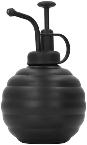 Plant Spray Bottle, 400ml Stainless Steel Plant Sprayer, with Top Pump for Watering Potted Plants, Water Misting Orchids, Succulents, wash, Hairstyling (Black) - Image 7