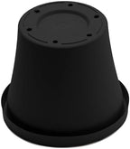 Bloem Terra 14" Plastic Planter, 5 Gallon, Black, 2-Pack - Image 6