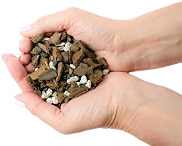 Premium Bonsai Soil All Purpose Fast Draining Mix - Pumice, Lava, Calcined Clay and Pine Bark Potting Pre Mixed Bonsai Plant Soil Mixture by GARDENERA - Made in USA - (4 Quart Bag) - Image 4