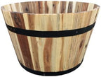 AVERA PRODUCTS AWP304210 Round Barrel Planter, 21" x 12" - Image 3