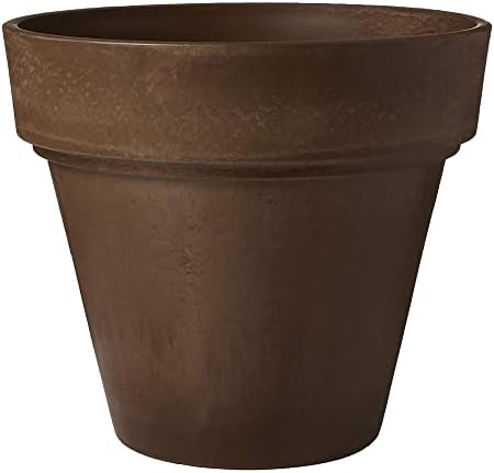 PSW Arcadia Garden Products OT41C Traditional Pot, 16 by 13.5-Inch, Chocolate by PSW