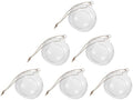 6 Piece Glass Globe Hanging Tea Light Holder Terrarium Set by INOOMP