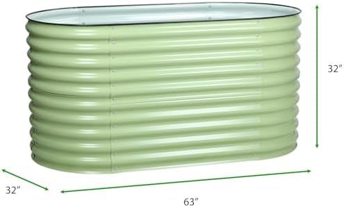 BPS 2-in-1 Metal Raised Garden Bed - Image 5