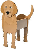 Animal PVC Flower Pot, Golden Retriever Shaped Succulent Planter Flower Holder for Garden Patio Balcony Window Sill, for Birthday Pet Lovers, 43x27cm(17x11in) by Unknown