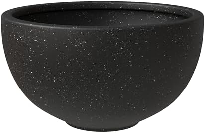 LeisureMod Iris Modern Tapered Round Planter – Iris Collection – Fiberstone + MgO Clay, 7–12″ – Sculptural Pot with Pre-Drilled Drainage, Weather‑Resistant for Indoor/Outdoor Use - Image 5