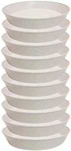 8 Inch (6.3 Inch Base) Case of 10 Plant Saucers by AustinPlanter