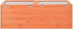 Greenhouse Garden Portable Mini Greenhouse Cabinet, Raised Flower Planter Shelf Protection for Outdoor and Indoor Wood 39.4"x19.7"x13.4" - Image 5