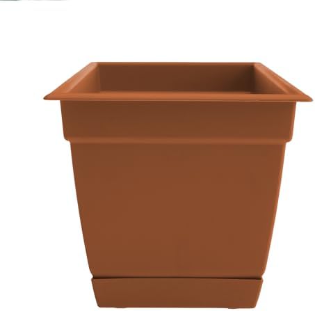 Bloem Dayton 24" Recycled Plastic Window Box Planter, Terra Cotta, 3-Pack - Image 5