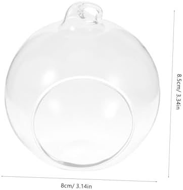 12pcs Hanging Glass Globe Terrarium for Succulent Micro Landscapes - Image 2