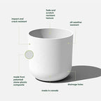 Veradek Mason Series Lima Planter - Large Round Outdoor Planter - Image 2