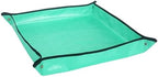 2 PCS Waterproof Gardening Planting Mat, Succulent Repotting Transplanting for Garden Plant Flower Pot Potting Plants Pad for Garden(PE Green 50x50CM) by Unknown