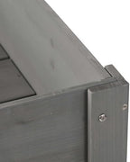 Planter Raised Garden Bed with Legs, Elevated Garden Beds Outdoor, Raised Flower Beds Outdoor, Elevated Planter Box, Vegetable Garden Bed (Grey, 40 * 20 * 31) - Image 5