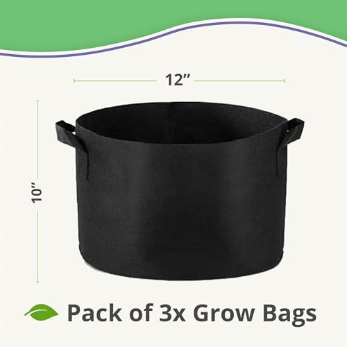 Seed Starting Soil Mix (24 Qts) - Coco Coir 650gm Bricks (2-Pack) + Perlite Bliss + 3 Gallon Grow Bags - Seed Starter Soil for Indoor Plants, Outdoor Plants, Seedlings - Organic Coco Coir Perlite Mix - Image 7