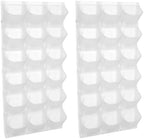 Vertical Wall Planter with 36 Pots, Modular Vertical Garden Wall Planters - Image 3