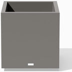 Veradek Block Series Cube Planter - Square Outdoor Planter by VeradekOutdoor