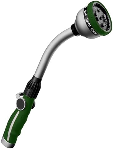 RESTMO Watering Wand Heavy Duty, 15-Inch Long Hose Nozzle Sprayer by Restmo