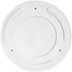 Bloem Mathers Round Planter with Saucer Tray: 10" - White - Modern Design, Durable Plastic Pot, Removable Saucer, for Indoor & Outdoor Use, Gardening, 2.6 Gallon Capacity - Image 5