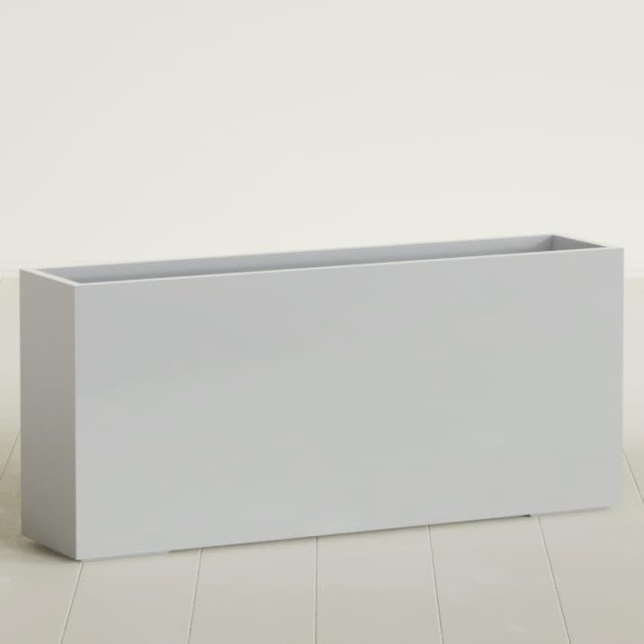 Greenline Alice Tall Rectangular Fiberglass Planter, Outdoor Planter Box by GreenlinePlanters
