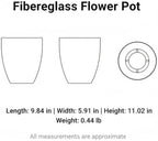 Fiberglass Standing Planter, 1 PC - Image 7