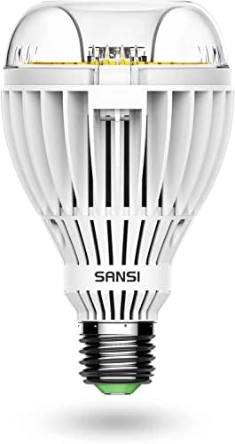 SANSI 350W Equivalent LED Light Bulb 5500 Lumens Super Bright by SANSI
