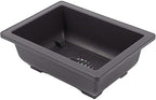 15 PCS 8.8 Inch Bonsai Training Pots, Bonsai Tree Growing Pots with 15 Drainage Trays, Plastic Bonsai Planter for Garden, Yard, Office, Porch, Balcony, Home Decoration - Image 6
