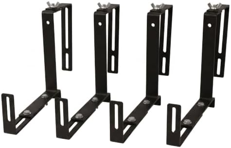 Window Box Brackets Adjustable for Deck Railing by Unknown