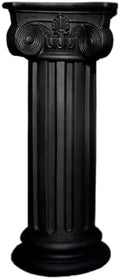 Tall 28.7" MgO Greek Roman Column Pillar for Indoor & Outdoor(Black) by Unknown