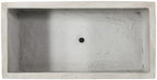Large Rectangular Outdoor Planters, 35 Inch, White - Image 7