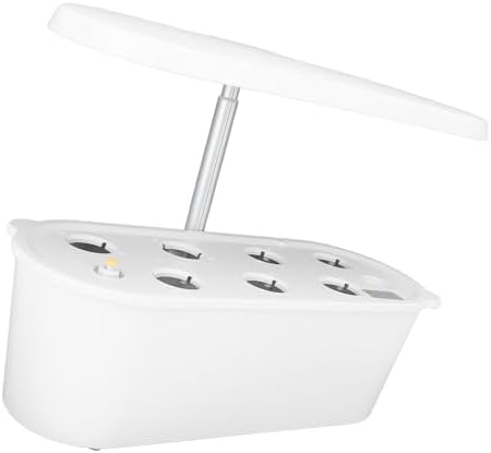 Hydroponics Growing System, 7 Pods Indoor Garden, Germination Kit with 24W LED Light, Pump System, Automatic Timer, Water Cycle, Smart Modes for Home Kitchen Gardening (White) - Image 3