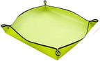 Repotting Mat Gardening Mat Household Soil Mixing Mat PVC Polyester Waterproof Home Plant Changing Pot Green Radish Succulent Potting Mat(Green 75X75CM) by Unknown