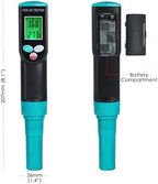 2 in 1 EC & Temperature Meter, Digital EC Meter for Soil with IP67 Waterproof Electrode, Portable Soil EC Meter Soil Tester with ATC for Gardening, Agricultural, Farming, Lawn, Plants - Image 6