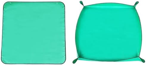 Repotting Mat 1pc Planting Mat Gardening Potting Pad PE Plant Repotting Mat Foldable Waterproof Gardening Transplanting Mats 32cm-100cm(75x75CM) by Unknown
