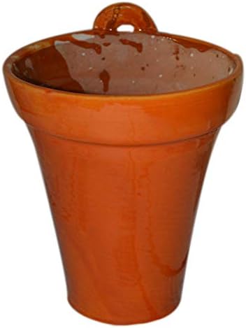 Moroccan Ceramic Hanging Flower Pot with Drainage Hole Planter - Image 2