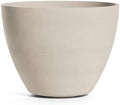Lupo Tapered Indoor/Outdoor Planter, 24x18in Sand Stone by Cosapots