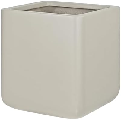 KUTE NEST 11" Premium Cubo Fiberstone Square Planter - Ethereal Mood by KuteNest