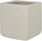 KUTE NEST 14" Premium Cubo Fiberstone Outdoor Planter - Ethereal Mood by KuteNest