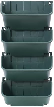 Vertical Wall Planter with 24 Pots, Wall-Mounted Hanging Garden Planter - Image 4