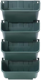 Vertical Wall Planter with 24 Pots, Wall-Mounted Hanging Garden Planter - Image 4