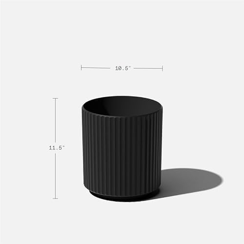 Veradek Demi Series Planter - Large Round Outdoor Planter - Image 3
